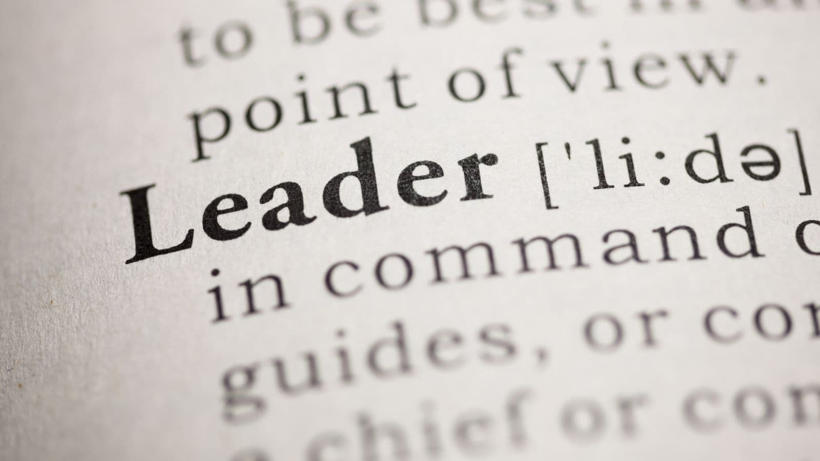 Leadership 101 – From Position Towards Production Leader – July 2026